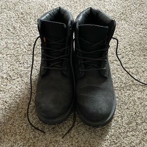 Timberland Women’s Size 7 6inch Waterproof Boot Black
